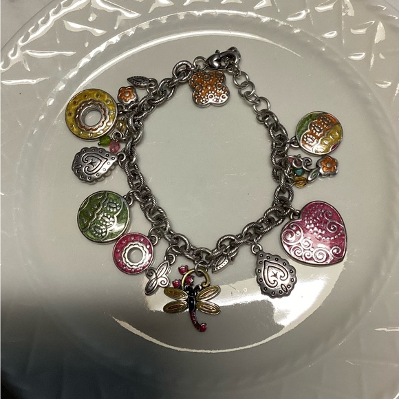 Brighton Jewelry - Brighton Flora Dragonfly Charm Bracelet